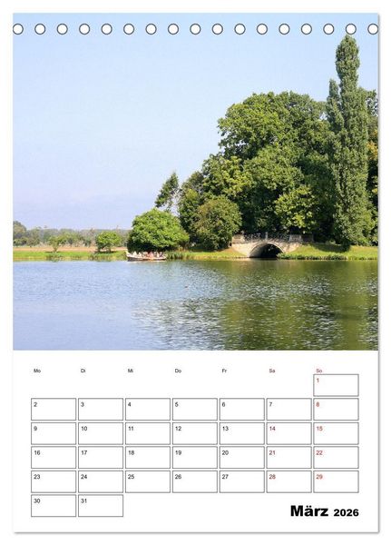 Produktbild: &Ouml;stliches Sachsen-Anhalt (Tischkalender 2026 DIN A5 hoch), CALVENDO Monatskalender