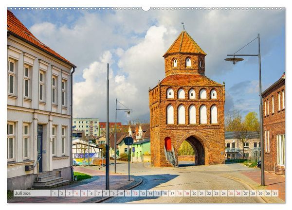 Produktbild: Ribnitz Damgarten Impressionen (Wandkalender 2026 DIN A2 quer), CALVENDO Monatskalender