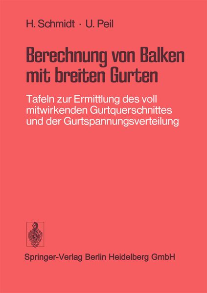 Produktbild: Berechnung von Balken mit breiten Gurten