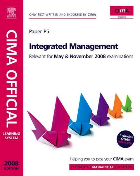 Produktbild: CIMA Official Learning System Integrated Management
