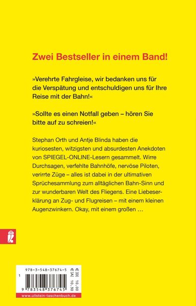 Produktbild: &raquo;Sorry, wir haben die Landebahn verfehlt&laquo; & &raquo;Sorry, wir haben uns verfahren&laquo;