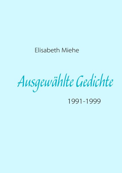 Produktbild: Ausgew&auml;hlte Gedichte