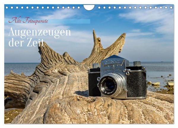 Produktbild: Alte Fotoapparate, Augenzeugen der Zeit (Wandkalender 2026 DIN A4 quer), CALVENDO Monatskalender