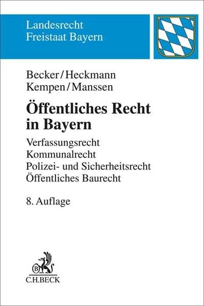 Produktbild: &Ouml;ffentliches Recht in Bayern