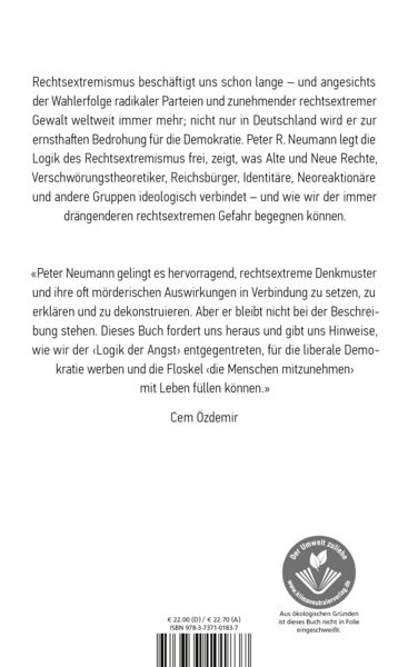 Produktbild: Logik der Angst