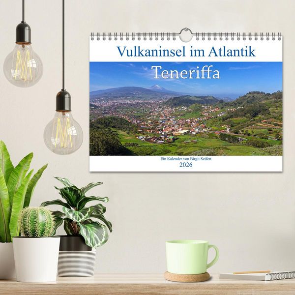 Produktbild: Vulkaninsel im Atlantik, Teneriffa (Wandkalender 2026 DIN A4 quer), CALVENDO Monatskalender