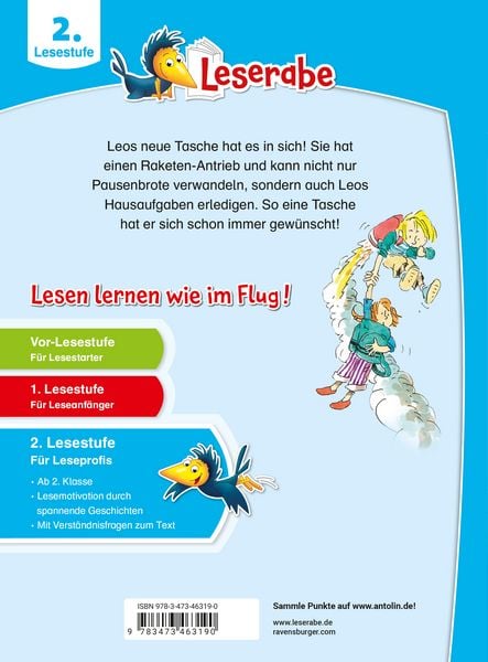 Produktbild: Leserabe 2. Lesestufe - Leos Super-Tasche