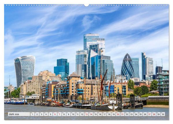 Produktbild: LONDON Magie einer Metropole (Wandkalender 2026 DIN A2 quer), CALVENDO Monatskalender