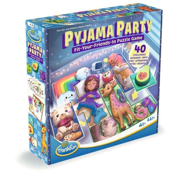 ThinkFun Pyjama Party - Denkspiel ab 5 Jahre