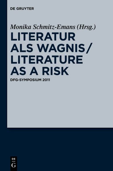 Produktbild: Literatur als Wagnis / Literature as a Risk