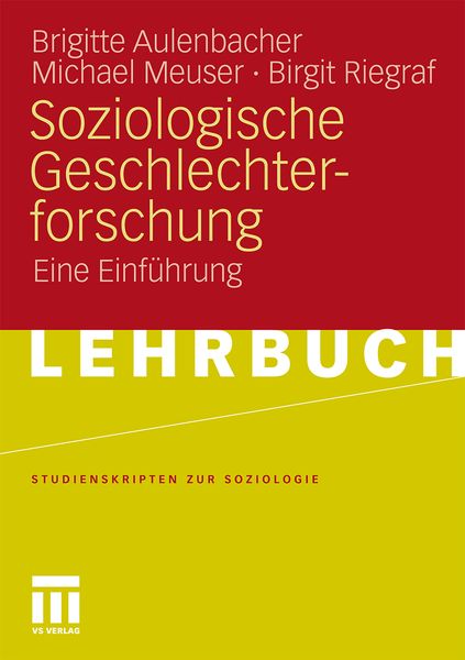 Produktbild: Soziologische Geschlechterforschung