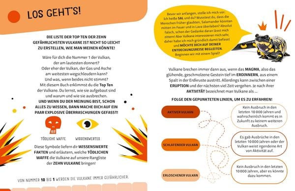 Produktbild: Top Ten die explosivsten Vulkane