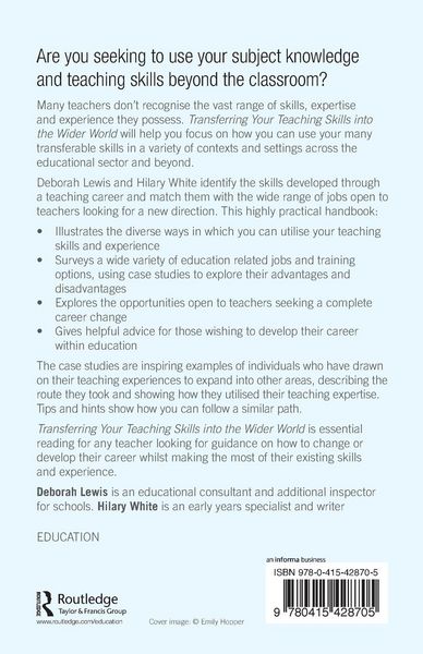 Produktbild: Transferring your Teaching Skills into the Wider World