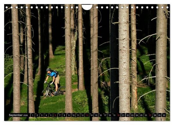 Produktbild: Mountainbike Spirit 2026 (Wandkalender 2026 DIN A4 quer), CALVENDO Monatskalender
