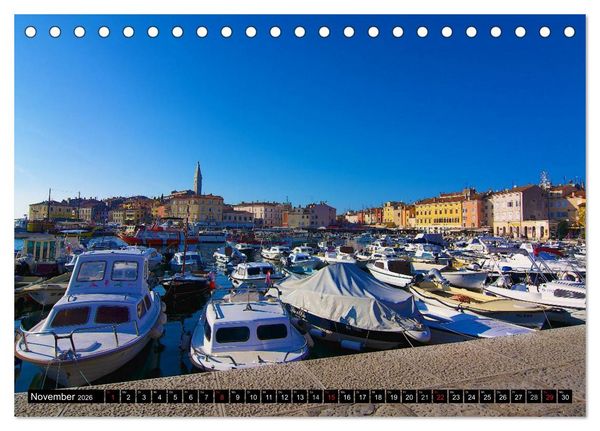 Produktbild: Rund um Rovinj (Tischkalender 2026 DIN A5 quer), CALVENDO Monatskalender