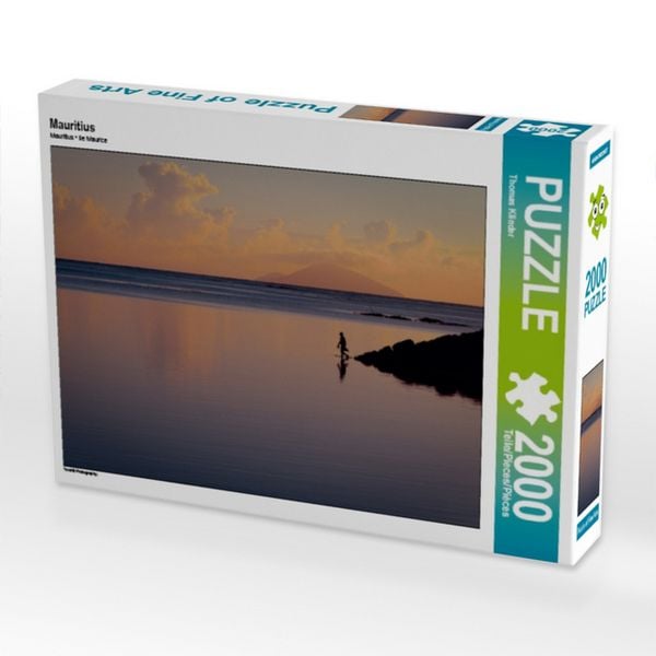 CALVENDO Puzzle Mauritius | 2000 Teile Lege-Größe 90x67cm Foto-Puzzle für glückliche Stunden