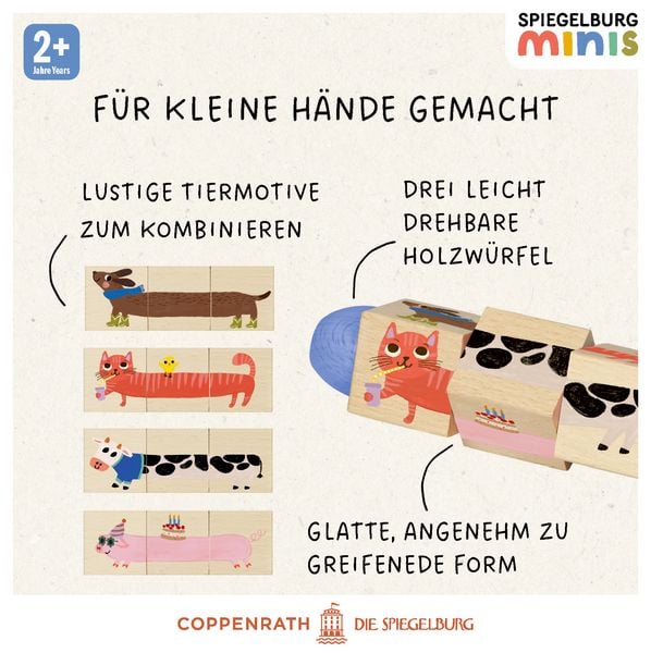 Produktbild: Holz-Dreh-Puzzle / Spiegelburg minis