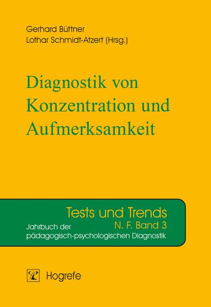 Produktbild: Diagnostik von Konzentration und Aufmerksamkeit
