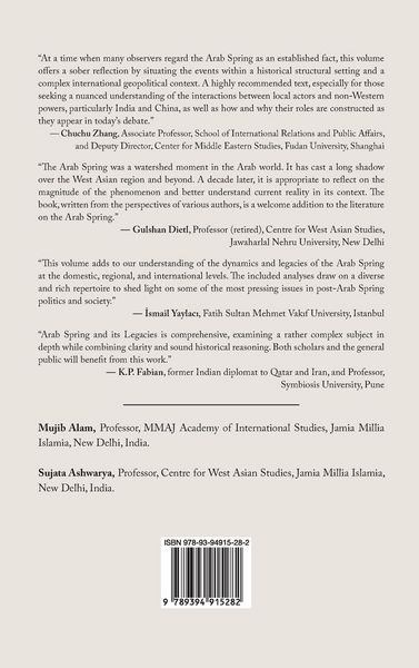 Produktbild: Arab Spring and Its Legacies