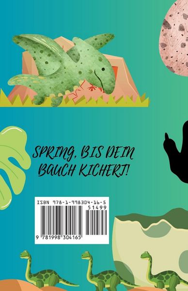 Produktbild: SPRINGEN UND BR&Uuml;LLE F&Uuml;R DIE DINOSAURIER! BOOK 9 GERMAN EDITION JUMP SERIES