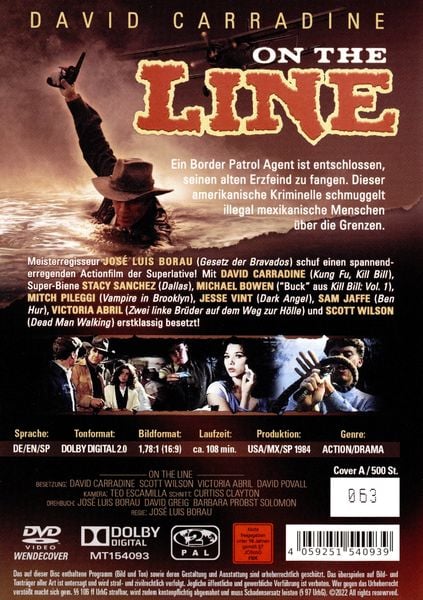 Produktbild: On The Line - Cover A - Limited Edition auf 500 St&uuml;ck