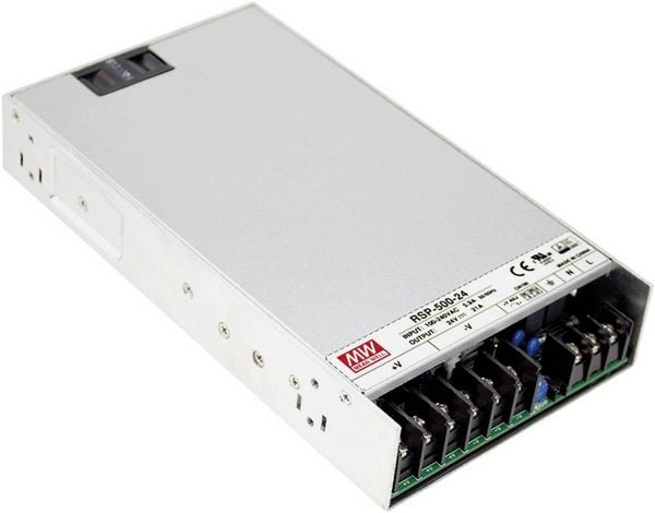 Produktbild: Mean Well RSP-500-24 Schaltnetzteil 24 V/DC 21A 504W