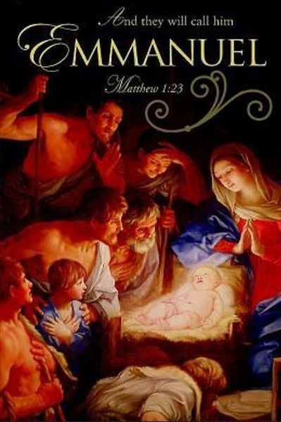 Produktbild: Emmanuel Christmas Nativity Bulletin 2012, Regular Size (Package of 50)