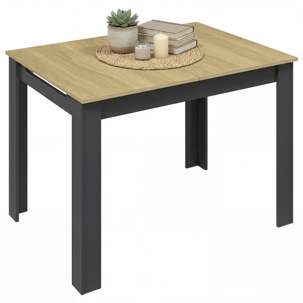 Produktbild: Esstisch K&uuml;chentisch Pesoli ausziehbar 120-160 cm