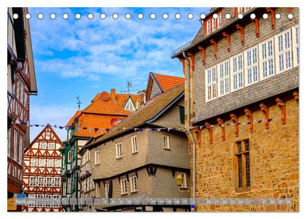 Produktbild: Ein Blick auf Fritzlar (Tischkalender 2026 DIN A5 quer), CALVENDO Monatskalender