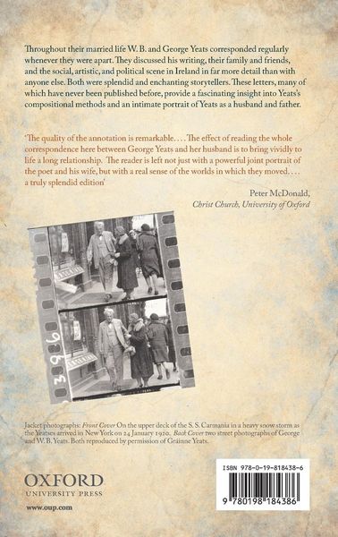 Produktbild: W. B. Yeats & George Yeats-The Letters