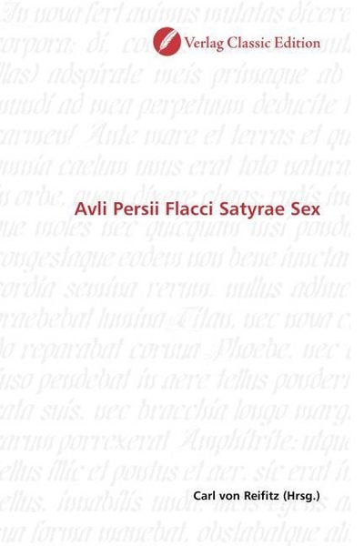 Produktbild: Avli Persii Flacci Satyrae Sex