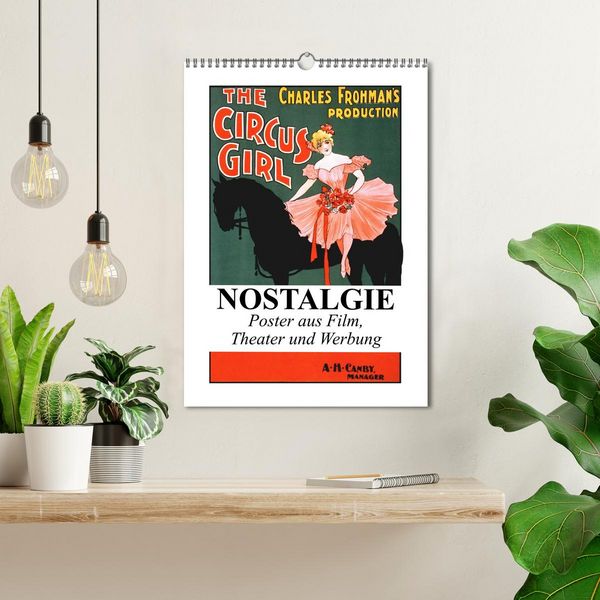 Produktbild: NOSTALGIE Poster aus Film, Theater und Werbung (Wandkalender 2026 DIN A3 hoch), CALVENDO Monatskalender