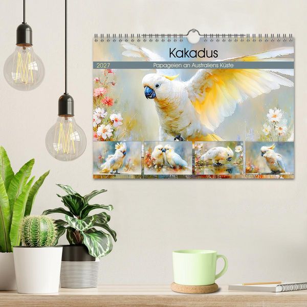 Produktbild: Kakadus. Papageien an Australiens K&uuml;ste (Wandkalender 2027 DIN A4 quer), CALVENDO Monatskalender