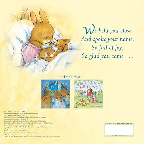 Produktbild: When the World Was Waiting for You (Padded Board Book)