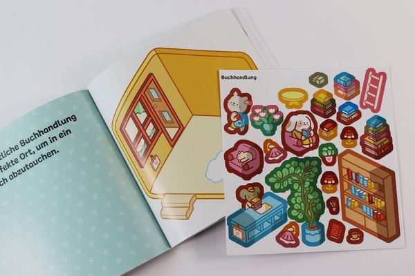 Produktbild: Cute & Cozy Sticker - Comfy Shops