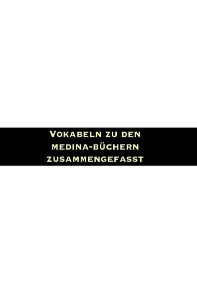 Produktbild: Vokabeln der Medina B&uuml;cher