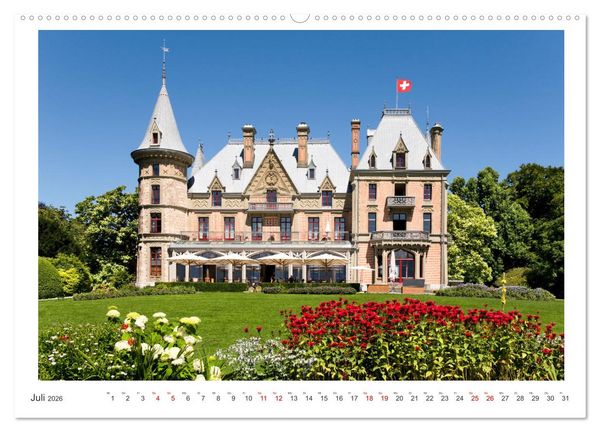 Produktbild: Malerisches Thun (hochwertiger Premium Wandkalender 2026 DIN A2 quer), Kunstdruck in Hochglanz