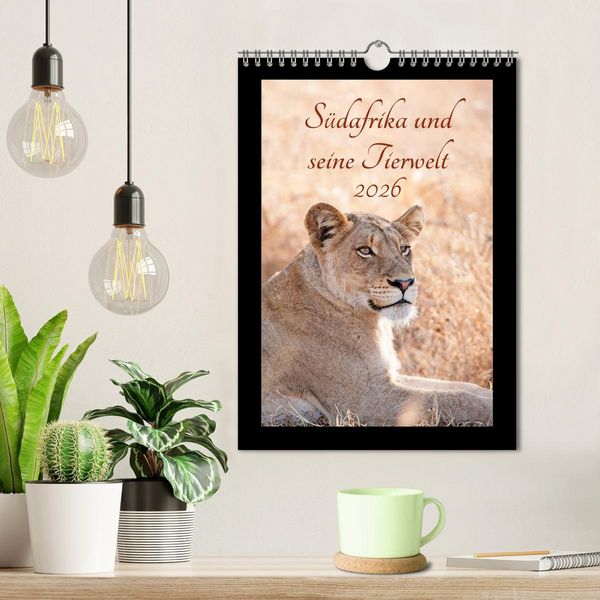 Produktbild: S&uuml;dafrika und seine Tierwelt (Wandkalender 2026 DIN A4 hoch), CALVENDO Monatskalender