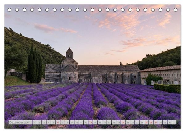 Produktbild: Provence, der sinnliche S&uuml;den Frankreichs (Tischkalender 2026 DIN A5 quer), CALVENDO Monatskalender