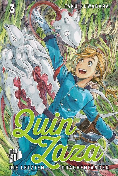Quin Zaza - Die letzten Drachenfänger 3, Taschenbuch von Taku Kuwabara, Manga Cult, 978-3-96433-166-3