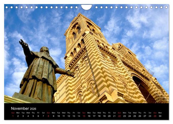 Produktbild: Marseille in my Heart (Wall Calendar 2026 DIN A4 landscape), CALVENDO 12 Month Wall Calendar