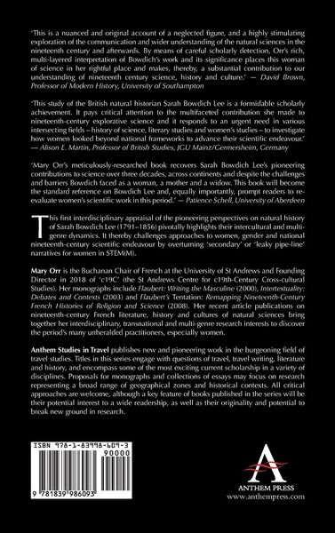 Produktbild: Sarah Bowdich Lee (1791-1856) and Pioneering Perspectives on Natural History