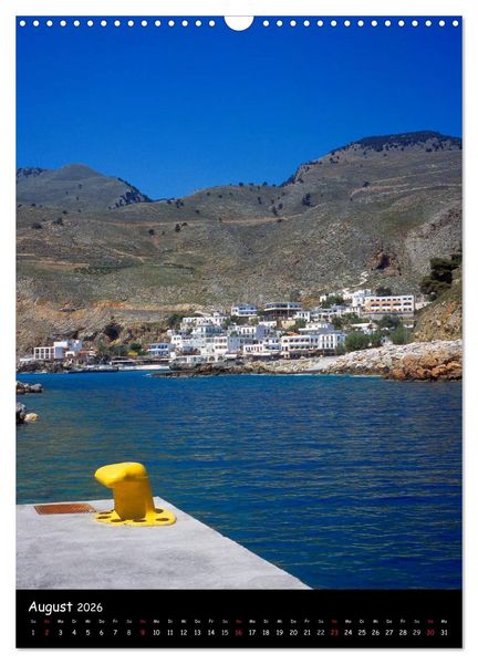 Produktbild: KRETA (Wandkalender 2026 DIN A3 hoch), CALVENDO Monatskalender