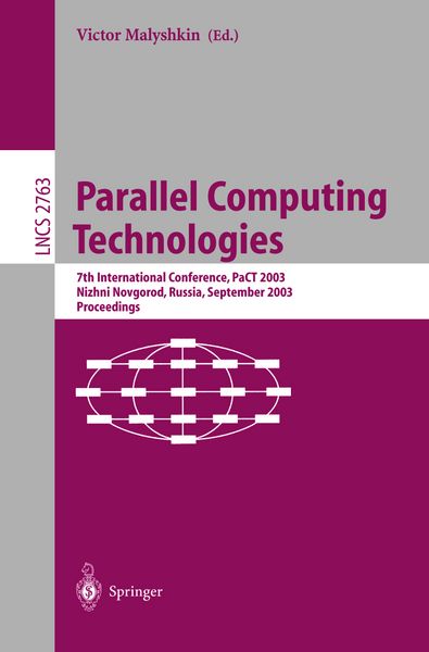 Produktbild: Parallel Computing Technologies