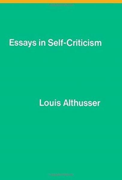Produktbild: Essays on Self-Criticism