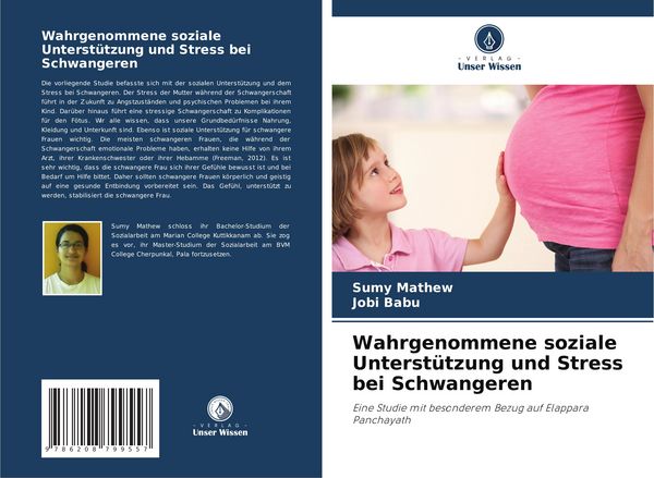 Produktbild: Wahrgenommene soziale Unterst&uuml;tzung und Stress bei Schwangeren
