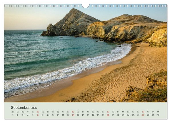 Produktbild: Kalender Traumstr&auml;nde 2026 (Wandkalender 2026 DIN A3 quer), CALVENDO Monatskalender