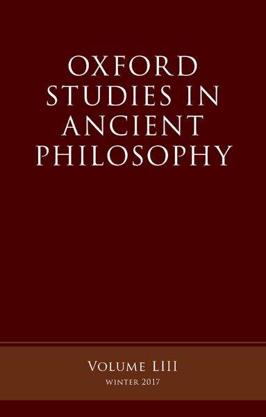 Produktbild: Oxford Studies in Ancient Philosophy, Volume 53