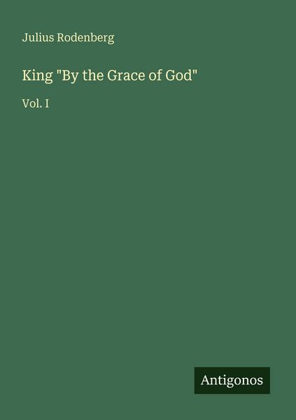 Produktbild: King "By the Grace of God"