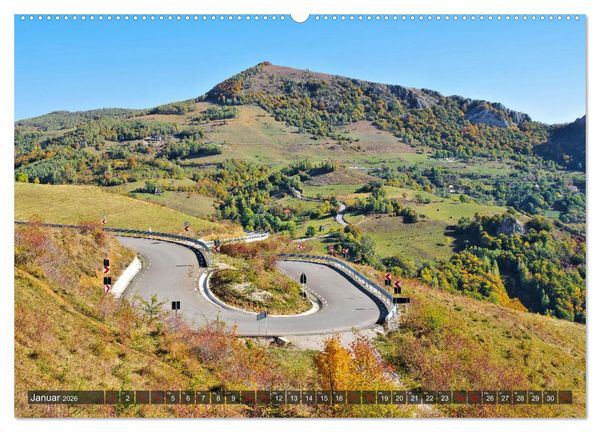 Produktbild: TransApuseni - Sch&ouml;nste Panoramastra&szlig;e in Siebenb&uuml;rgen (Wandkalender 2026 DIN A2 quer), CALVENDO Monatskalender